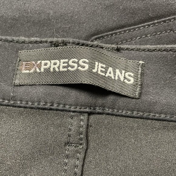 Express Jeans Womens Size 6L Long Extreme Stretch Slim Flare High Rise NWT A45 - Picture 7 of 9